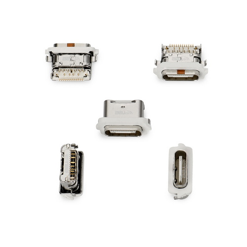 TYPE-C 24P 母座沉板0.7 L=8.85帶外防水塑膠套---(UC.01.32-19-0001)_調(diào)整大小