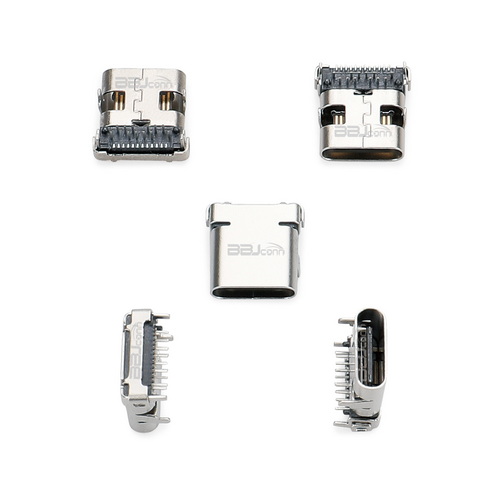 TYPE-C 24PIN 母座板上單殼 L=10.0---(UC.01.52-16-0003)_調(diào)整大小